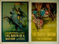 292 BIRTH OF A NATION two linen 1sheet