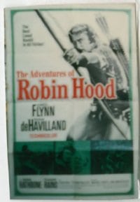 ADVENTURES OF ROBIN HOOD R60s 1sheet