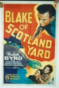 BLAKE OF SCOTLAND YARD 1sheet