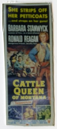 CATTLE QUEEN OF MONTANA R1981, signed insert