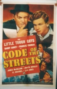 CODE OF THE STREETS 1sheet