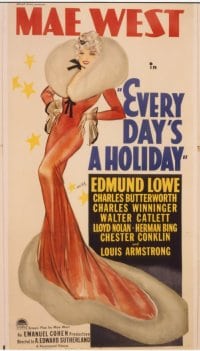 EVERY DAY'S A HOLIDAY ('37) linen 3sh