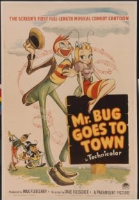MR. BUG GOES TO TOWN linen 1sheet
