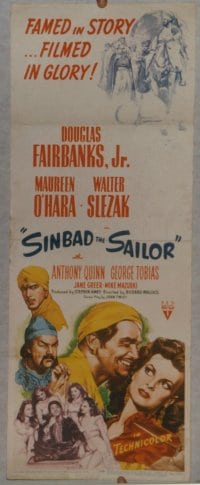 SINBAD THE SAILOR ('46) insert