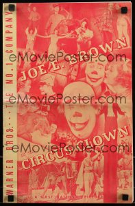 Cool Item Of the Week: The Circus Clown pressbook