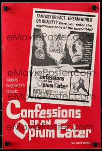 Cool Item Of the Week: Confessions of an Opium Eater pressbook