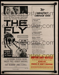 Cool Item Of the Week: The Fly pressbook