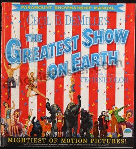 Cool Item Of the Week: The Greatest Show On Earth pressbook