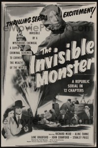 Cool Item Of the Week: The Invisible Monster pressbook