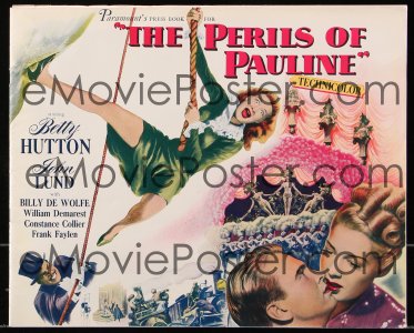 Cool Item Of the Week: The Perils of Pauline (1934) pressbook
