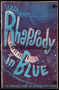 Cool Item Of the Week: Rhapsody in Blue pressbook