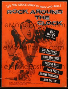 Cool Item Of the Week: Rock Around the Clock pressbook