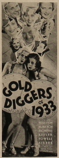 MY CINEMA FIX: GOLD DIGGERS OF 1933 - My History Fix