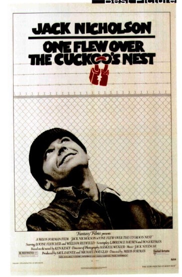 ONE FLEW OVER THE CUCKOO'S NEST: 1sheet