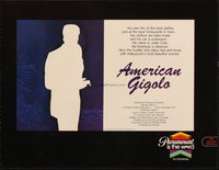 AMERICAN GIGOLO campaign book page