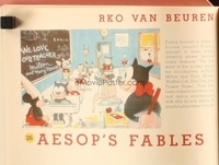 AESOP'S FILM FABLES campaign book page