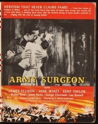 ARMY SURGEON campaign book page