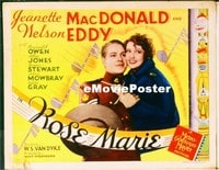 VHP7 022 ROSE MARIE title lobby card '36 MacDonald, Eddy