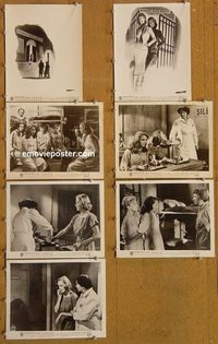 5890 CAGED 7 vintage 8x10 stills '50 Eleanor Parker in prison!