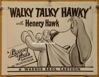 5745 WALKY TALKY HAWKY vintage 8x10 still '46 Mel Blanc classic!
