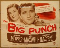 3429 BIG PUNCH half-sheet movie poster '48 Gordon MacRae, boxing!