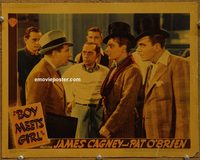 2119 BOY MEETS GIRL lobby card '38 James Cagney, Pat O'Brien