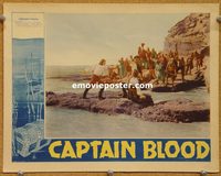 2126 CAPTAIN BLOOD lobby card '35 great dueling scene!