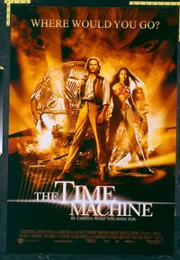 4972 TIME MACHINE DS one-sheet movie poster '02 Guy Pearce
