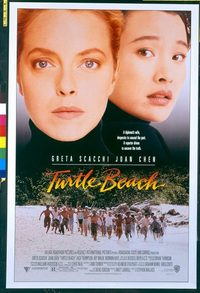 4977 TURTLE BEACH one-sheet movie poster '92 Greta Scacchi, Joan Chen