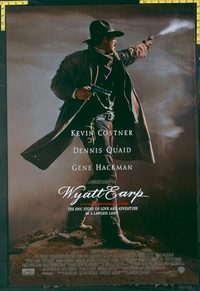 4994 WYATT EARP DS one-sheet movie poster '94 Kevin Costner, Dennis Quaid