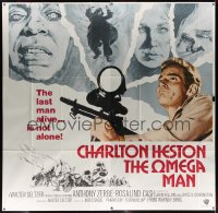 1076TF OMEGA MAN int'l 6sh '71 Charlton Heston is the last man alive, and he's not alone!