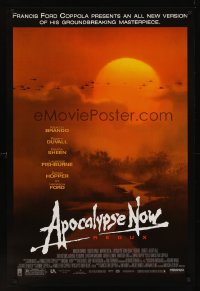 1205UF APOCALYPSE NOW redux 1sh R01 revised version with two major formerly cut scenes, Bob Peak!