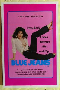 069TF BLUE JEANS one-sheet '82 Calvin Klein sex parody!