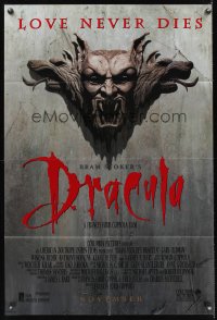0891FF BRAM STOKER'S DRACULA advance 1sh '92 directed by Francis Ford Coppola, cool vampire image!