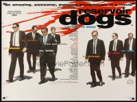 2491UF RESERVOIR DOGS DS British quad '92 Quentin Tarantino, Keitel, Buscemi, Penn, different!