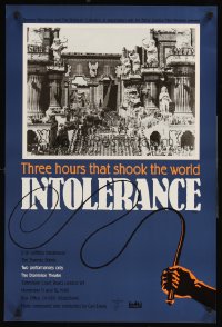 1248UF INTOLERANCE English double crown R88 D.W. Griffith, 3 hours that shook the world, different!