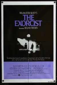 0697FF EXORCIST int'l 1sh '74 William Friedkin, Von Sydow, horror classic from William Peter Blatty!