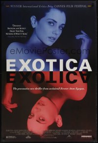 0475UF EXOTICA 1sh '95 Atom Egoyan directed, Canadian nightclub sex, sexy stripper!