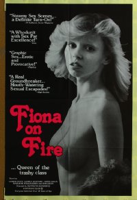 148FF FIONA ON FIRE one-sheet '78 sexy Amber Hunt!