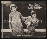 1258 DADDY LONG LEGS herald '19 Mary Pickford in the first movie produced by her own studio!