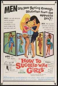 0519TF HOW TO SUCCEED WITH GIRLS 1sh '65 campy advice, are you getting enough attention!
