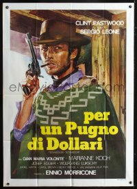 0838FF FISTFUL OF DOLLARS Italian 1p R76 Sergio Leone's Per un Pugno di Dollari, Eastwood by Casaro!