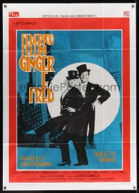 1173FF GINGER & FRED Italian 1p '86 Federico Fellini's Ginger e Fred, Marcello Mastroianni