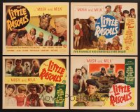 1260 MUSH & MILK 4 LCs R50 Little Rascals, Farina, Dickie Moore, cute images of Our Gang kids!