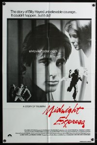 0731FF MIDNIGHT EXPRESS int'l 1sh '78 directed by Alan Parker, different image of Brad Davis!