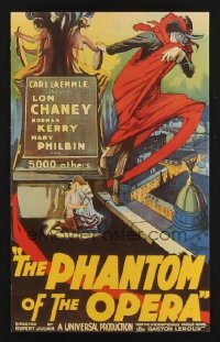 1266 PHANTOM OF THE OPERA 51 promo postcards '91 Lon Chaney, best art from the original one-sheet!