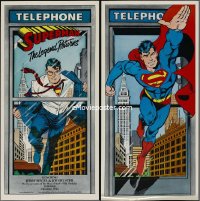 0618UF SUPERMAN THE LEGEND RETURNS 2-sided special18x37 '88 great art as Clark Kent & in costume!