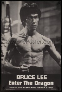 0865UF ENTER THE DRAGON soundtrack poster '73 Bruce Lee kung fu classic that made him a legend!