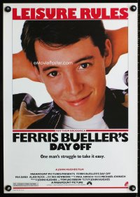 853UF FERRIS BUELLER'S DAY OFF special 17x24 '86 Matthew Broderick in John Hughes teen classic!