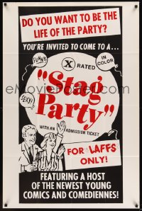 0530FF STAG PARTY 1sh '70s become the life of the party, for laffs only!